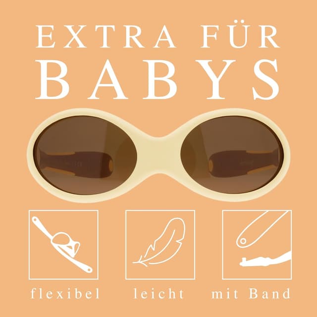 Detalle de ActiveSol BABY Sonnenbrille 0 bis 24 Monate