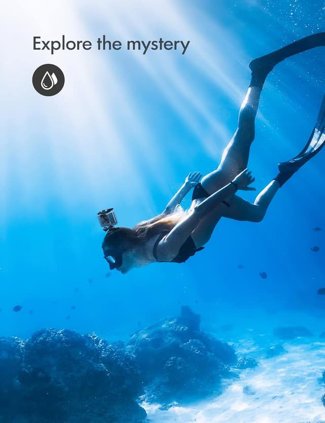 Detalle 2 de WOLFANG GA200 Cámara deportiva 4K