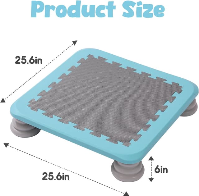 Thumbnail 6 de Mini Trampoline for Kids Indoor Rebounder