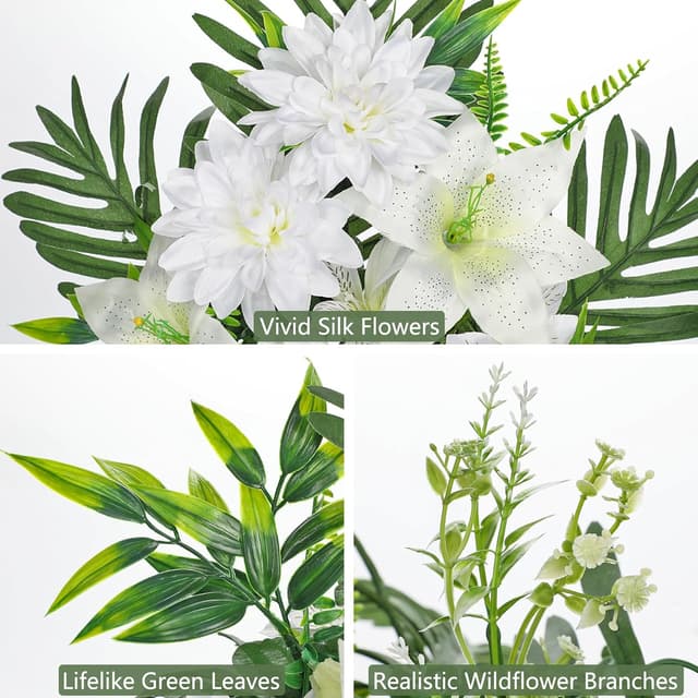 Detalle de Oairse Artificial Cemetery Flowers 48cm