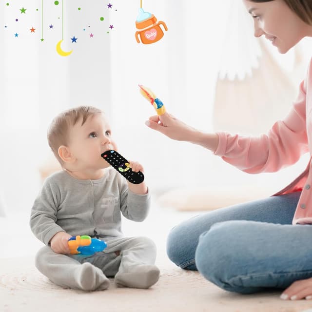 Thumbnail 5 de Collazoey Massaggia Gengive per Neonati 2 pezzi