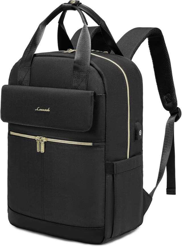 Detalle de LOVEVOOK Laptop Rucksack 15,6 Zoll für Damen
