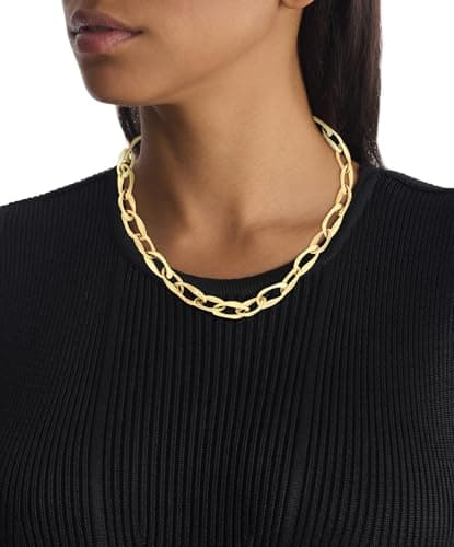 Detalle de Calvin Klein 35000682 Collar de cadena oro amarillo con cristales 💍