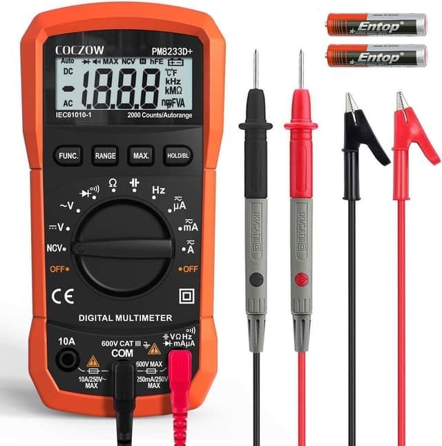 Detalle de Digital-Multimeter Automatikbereich, Multimeter 🎛