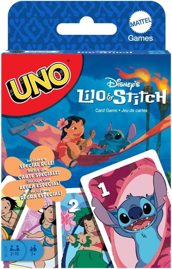 Detalle 2 de Mattel UNO Lilo et Stitch, JCC10