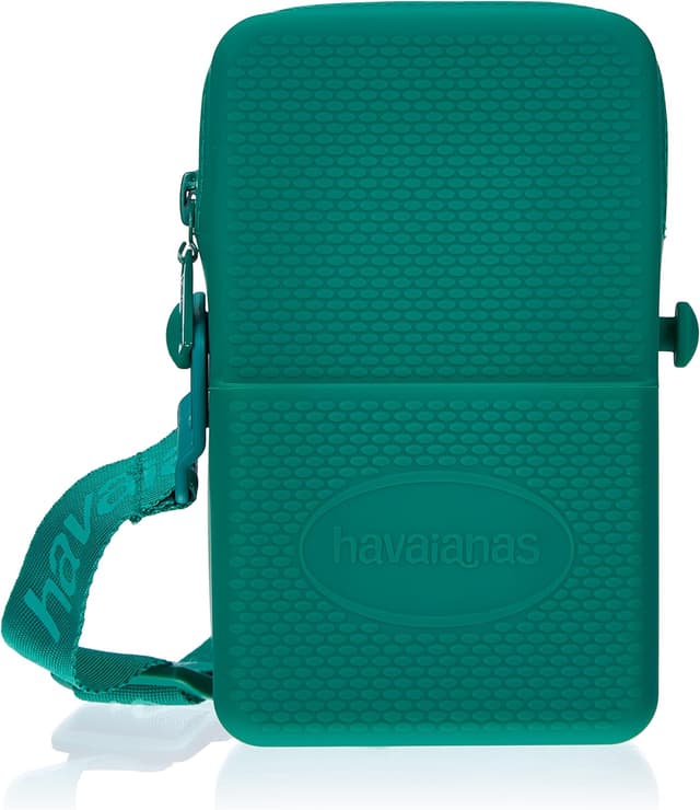 Detalle de Havaianas Street Bag : sac urbain en silicone pour transporter vos essentiels