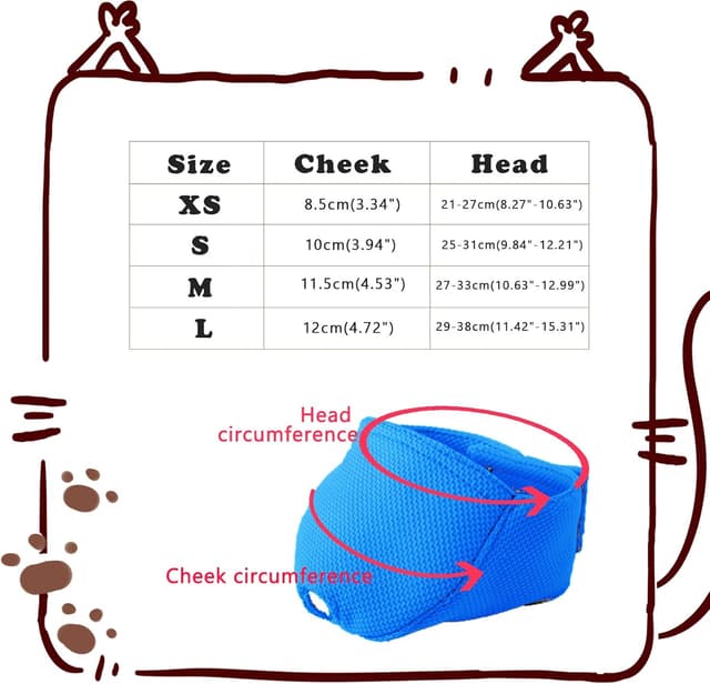 Detalle 2 de OHCOZZY Cat Muzzle S breathable mesh