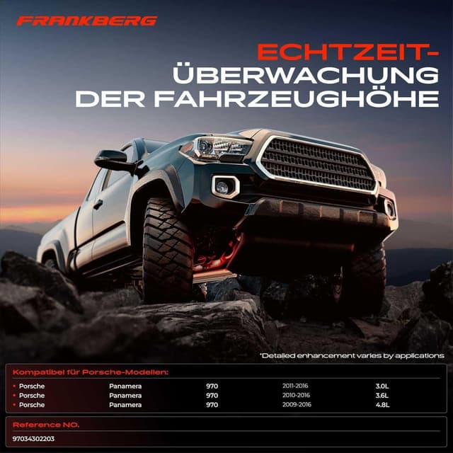 Detalle de Höhensensor für Niveauregulierung vorn rechts (4-polig) passend zu Panamera 970 ab 2010 – Referenz 97034302203