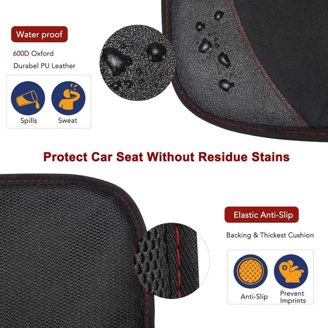Thumbnail 4 de Beicarin Car Seat Protector 2-pack for kids