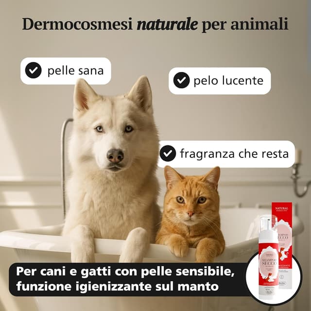 Detalle 2 de Natural Derma Pet Secco Shampoo 150 ml