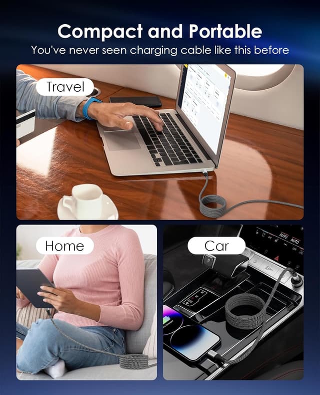 Thumbnail 5 de Magtame Cable Magnético USB C a Lightning 1.5m ⚡️