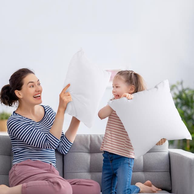 Detalle 1 de Utopia Bedding Kissenfüllung 2er Set 50 x 50 cm