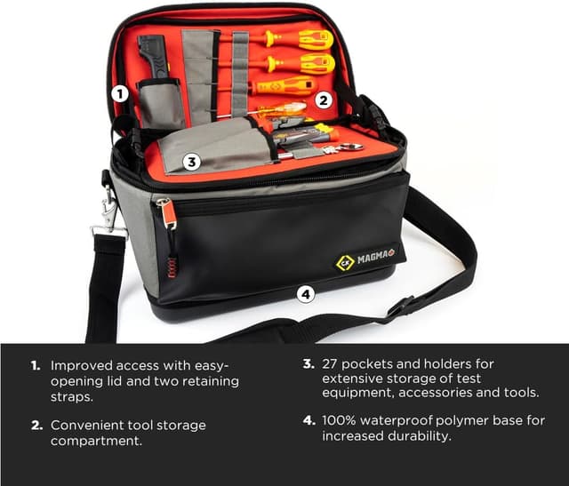 Thumbnail 2 de Sacoche d'équipement de test et mesure Grey