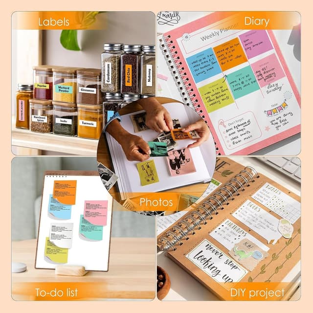 Detalle de Farnirvana 12 rotoli di carta termica 57 x 25 mm per mini stampanti e stampanti fotografiche istantanee