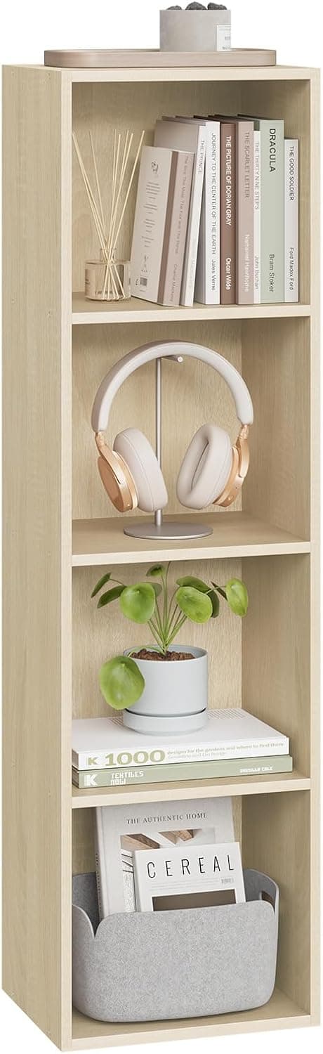 Thumbnail 7 de WOLTU Estantería Libro con 4 Cubos 📚 30x24x106cm SK003hei4