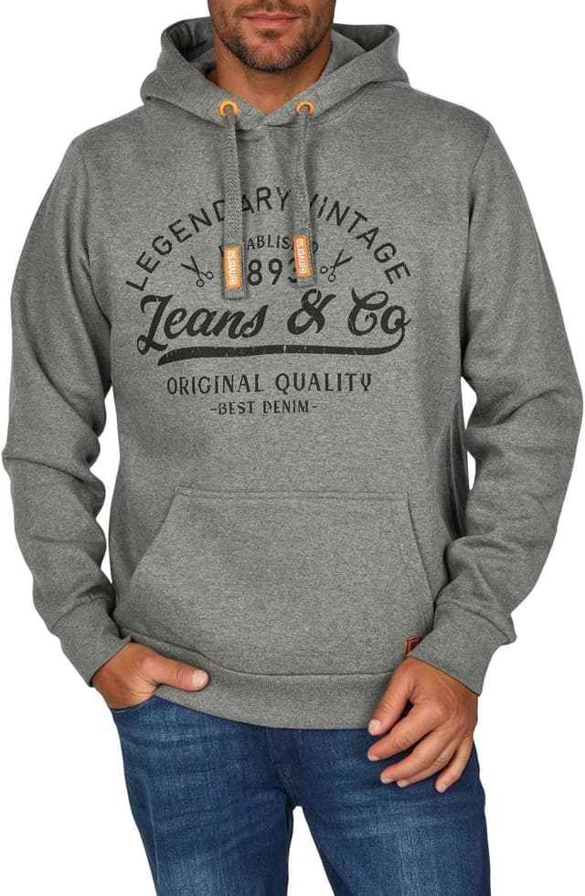 Detalle de Herren Hoodie riverso RIVArmin Regular Fit