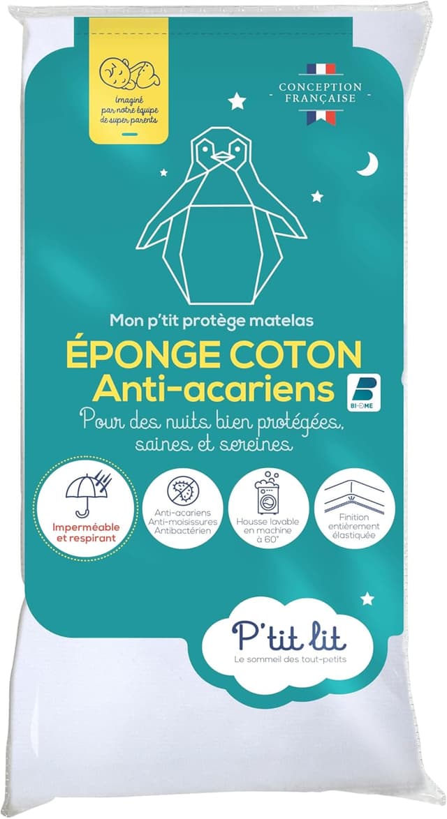 Thumbnail 6 de P'tit lit Coprimaterasso antiacaro 60x120 cm