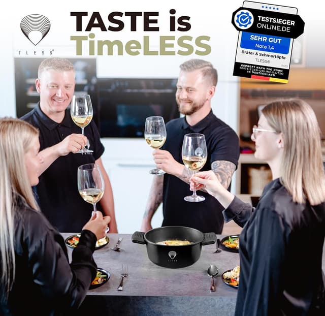 Thumbnail 6 de TLESS 2in1 Aluguss Bräter Ø 24 cm