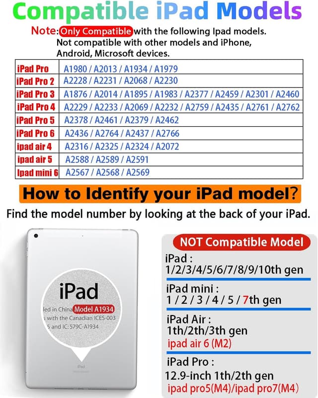 Thumbnail 1 de Gnanlen 2nd Gen iPad Pencil for iPad Pro 11" ✏