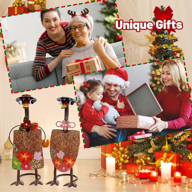 Detalle 2 de HONGLAND Metal Duck Garden Art 11in