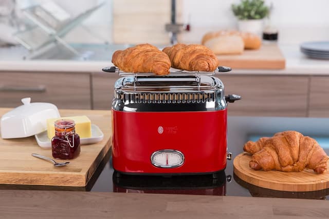 Detalle 2 de Russell Hobbs Tostadora Retro 21680-56 🍞 - Diseño Vintage