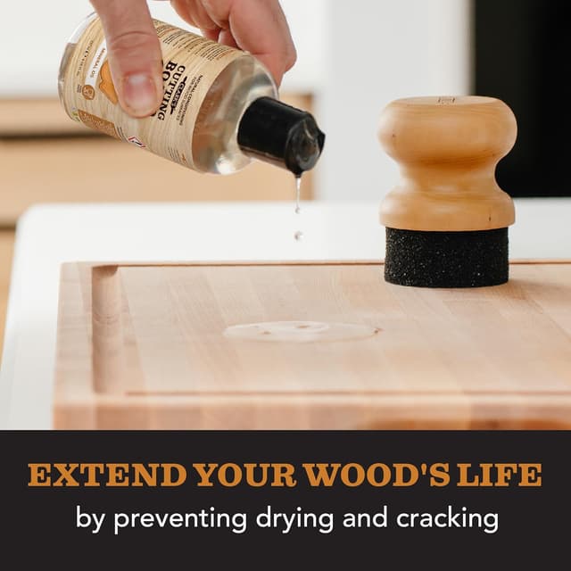 Thumbnail 2 de CLARK'S Mineral Oil, 8 oz for Wood Cutting Boards ⚙