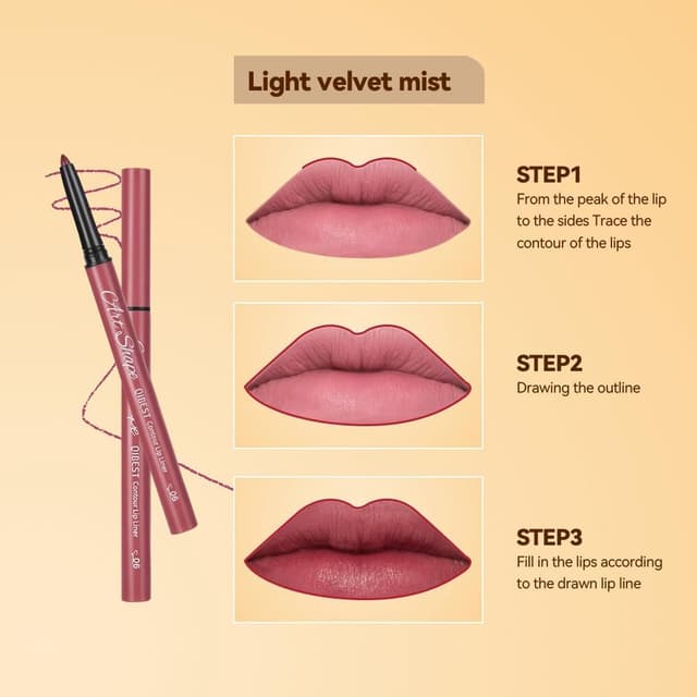 Detalle 2 de LOPHE Matita Labbra: set da 12 colori impermeabili, anti-sbavature e waterproof