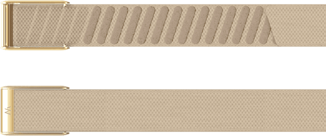 Detalle de WHOOP 5.0 SuperKnit Luxe Band Beige für WHOOP One & Peak