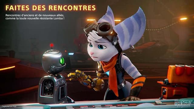 Detalle de Ratchet & Clank : Rift Apart sur PS5 (édition standard, version physique CD) — 1 joueur, en français