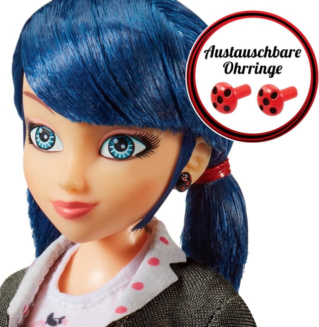 Detalle de BANDAI Miraculous Marinette & Ladybug Puppe 26 cm