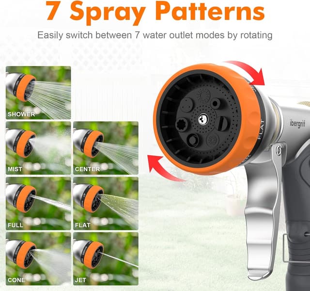 Thumbnail 3 de Ibergrif M20285 Pistola da Giardino 7 modelli