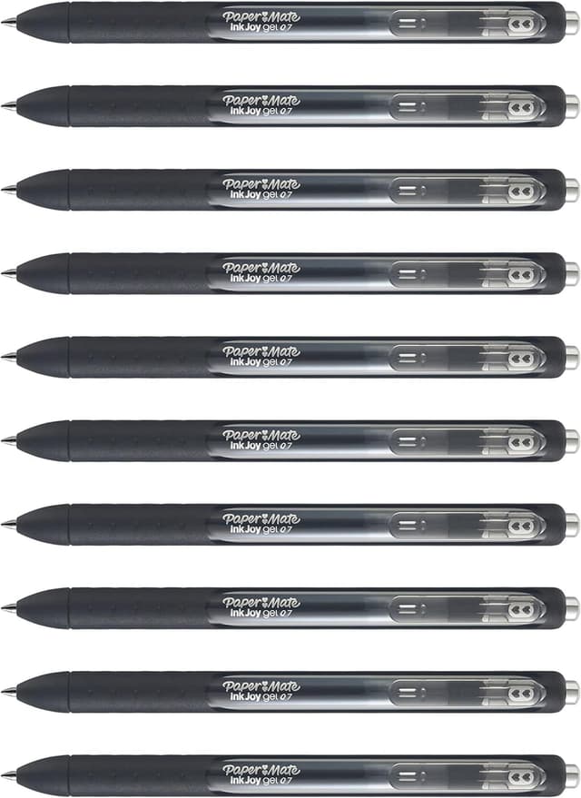 Thumbnail 5 de Paper Mate InkJoy Black Gel Pens 0.7 mm โ 10 pack ๐