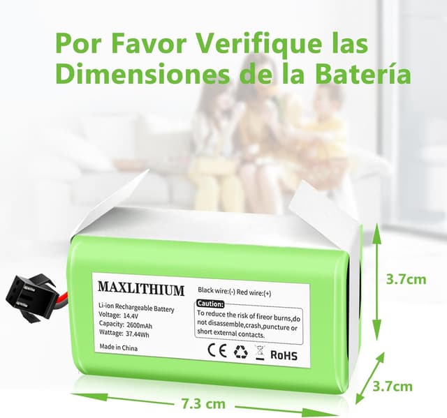 Thumbnail 4 de Batería 14.4V 2600mAh para Conga y Robovac