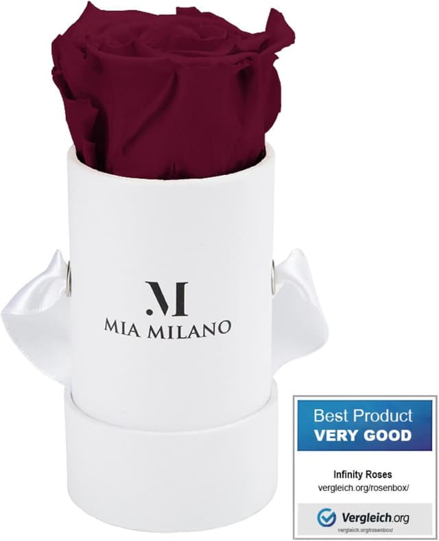 Thumbnail 6 de Infinity Roses – 3 ans de conservation : 9 vraies roses dans une Flowerbox blanche (fait main en Allemagne)