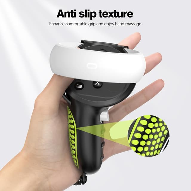 Thumbnail 6 de AMZDM Upgraded Controller Grips for Meta Quest 2 VR