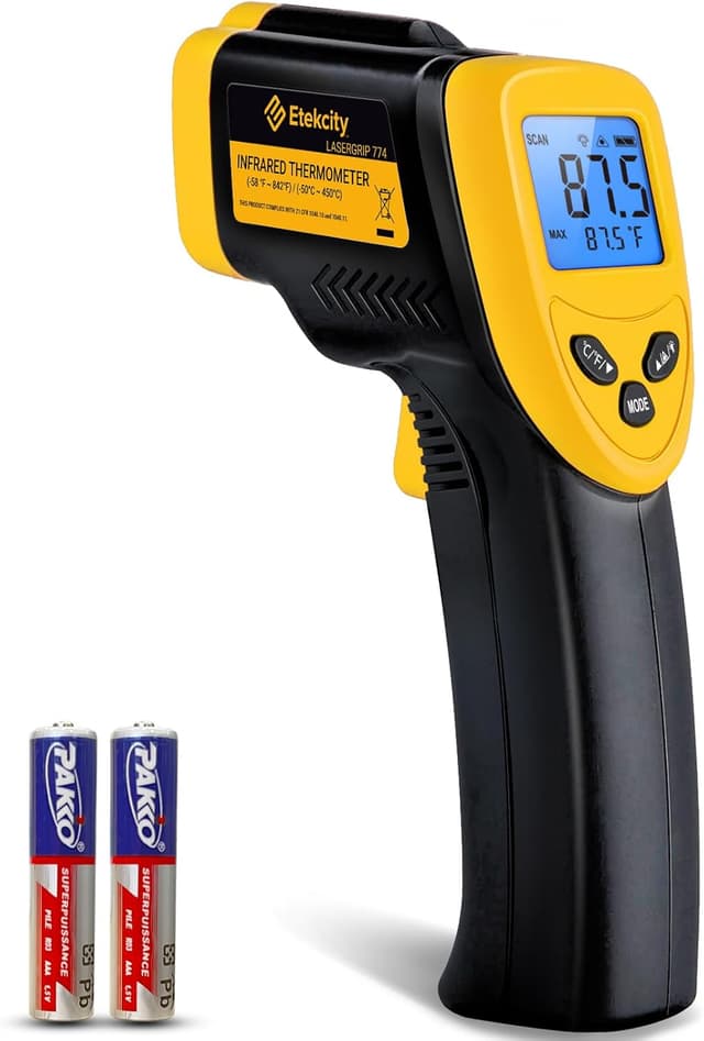 Detalle de Etekcity 774 infrared thermometer 36 cm 🌡