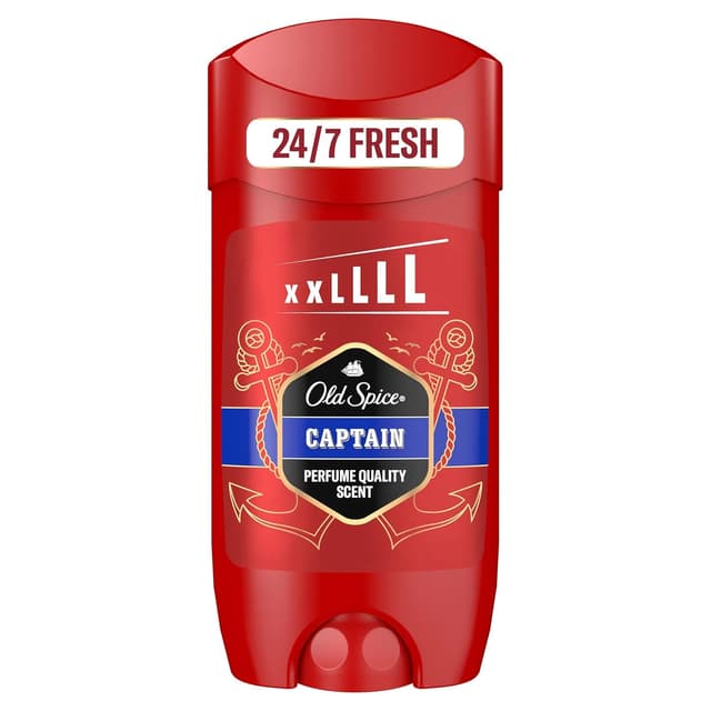 Detalle de Old Spice Captain Deostick für Männer 85 ml – 24/7 Deo in Parfumqualität, ohne Aluminiumsalze
