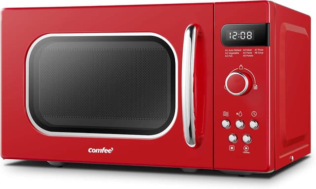 Detalle de COMFEE Retro Microwave 800 W 20L
