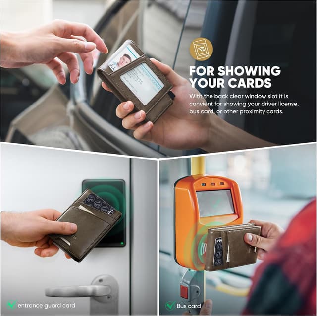 Detalle 1 de VULKIT Pop Up credit card holder, 12 cards