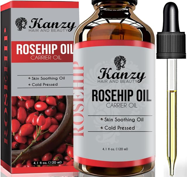 Imagen de Kanzy Aceite Rosa Mosqueta Puro 120ml 🌹 Para Cicatrices y Piel en OfertitasTOP