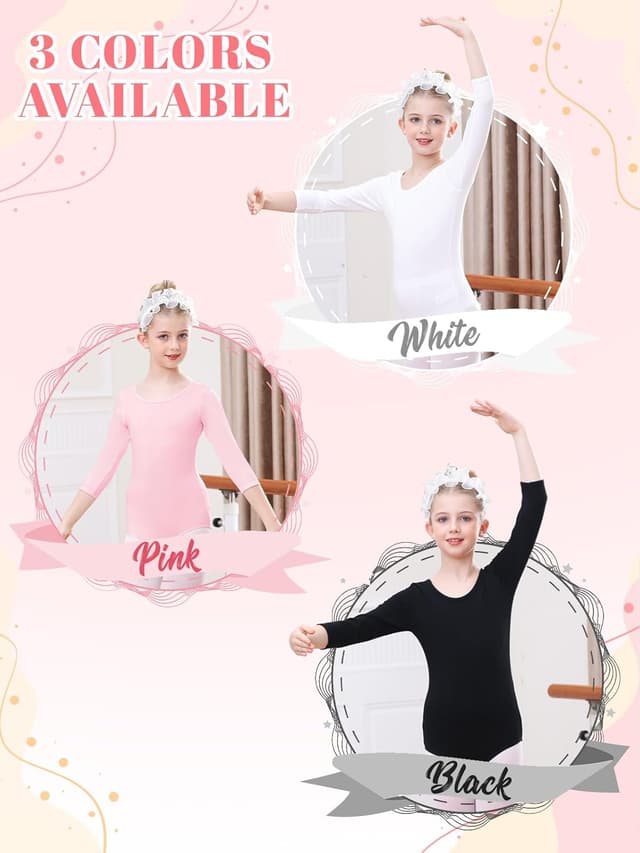 Thumbnail 4 de Kefiyis Body Danza Classica Bambina 3/4 Maniche