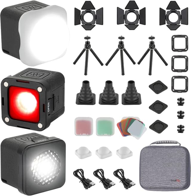 Imagen de SMALLRIG Mini Cube Light Kit 5600K CRI95 en OfertitasTOP