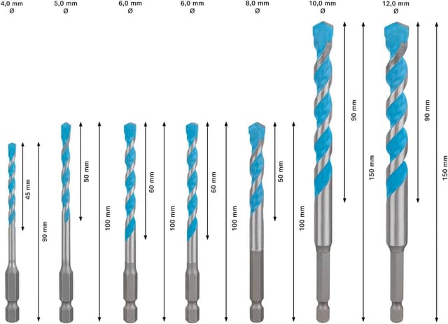 Detalle de Bosch EXPERT HEX-9 Multi Construction 7 punte
