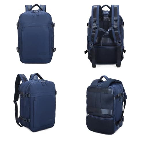 Detalle 2 de RAYKONG Mochila cabina Ryanair 40x20x25 cm (20L) impermeable para portátil de 14” y cable