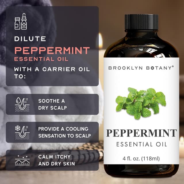 Detalle 2 de Brooklyn Botany Peppermint Oil 4 oz essential