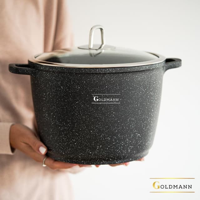 Detalle 2 de Goldmann Aluguss-Kochtopf 24 cm, 6,2 l