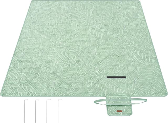 Detalle de SONGMICS Picknickdecke 200 x 200 cm