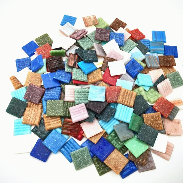 Thumbnail 6 de Quartz Mosaic Tiles 2cm, 500g multicolour
