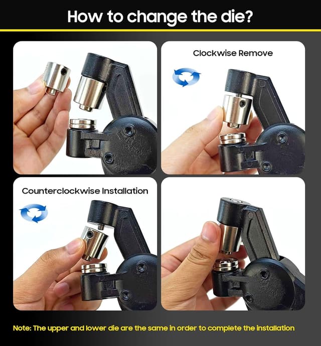 Thumbnail 4 de HAPDEN Eyelet Punch Kit 6/10/12