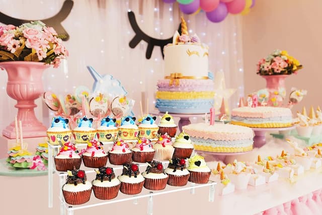 Detalle 1 de Acrylic riser display shelf 38x19x14cm